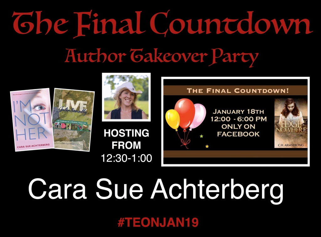 Cara Sue Achterberg – Final Countdown Takeover Author #1
